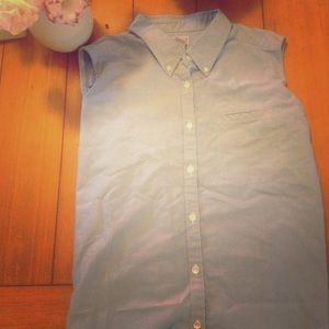 Cabin Creek Collared Jean Vest