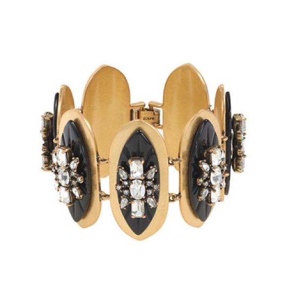 J Crew Oval Plate Bracelet
