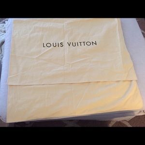 Sold authentic Louis Vuitton dust storage bag