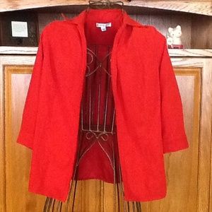 Red Coldwater Creek jacket