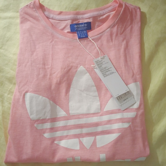 ❌SOLD❌ Adidas Pink Logo Tee - Picture 3 of 3