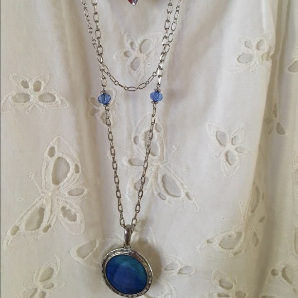 Long neckless and earrings - Picture 2 of 4