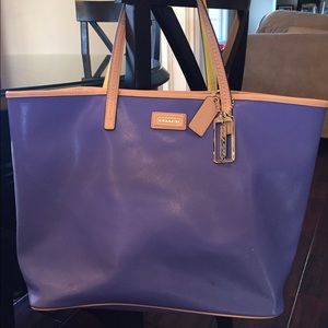 Coach tote handbag
