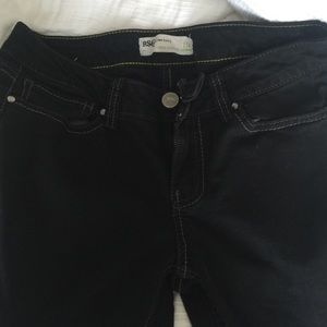 Skinny black jeans