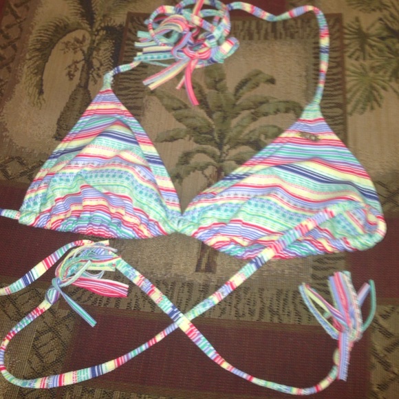 roxy swim top