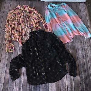 Bundle of button ups!