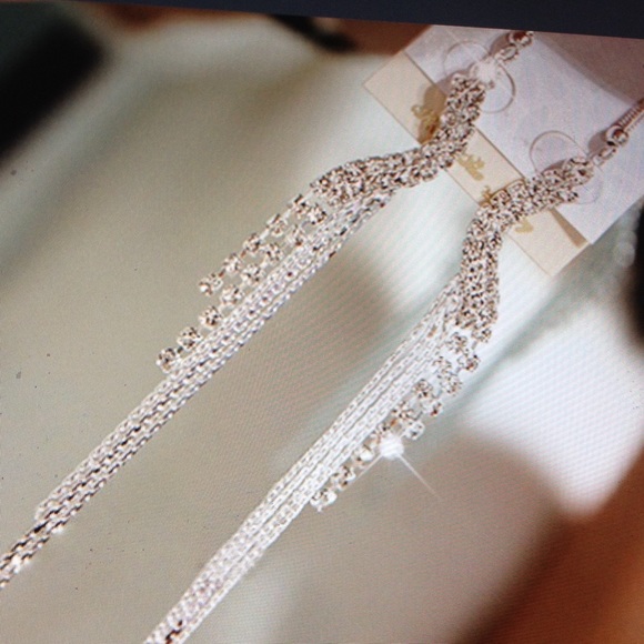 Crystal S-Shape& Rhinestone Dangle Earrings 👗💍