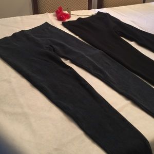 Black and Denim leggings