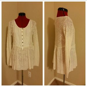 Free people long sleeve sweater