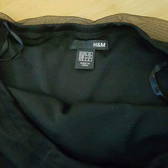 Black H&M beaded skirt - Picture 4 of 4