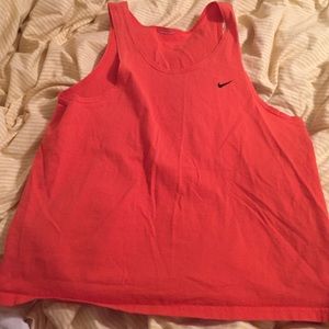 Orange Nike workout top!