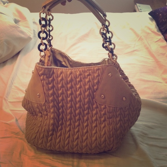 Tan purse