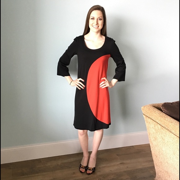 Diane von Furstenberg Dresses & Skirts - Diane Von Furstenberg black and red dress -6