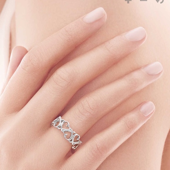 🍾SOLD🍾Paloma Picasso Loving Heart Band Ring - Picture 4 of 4