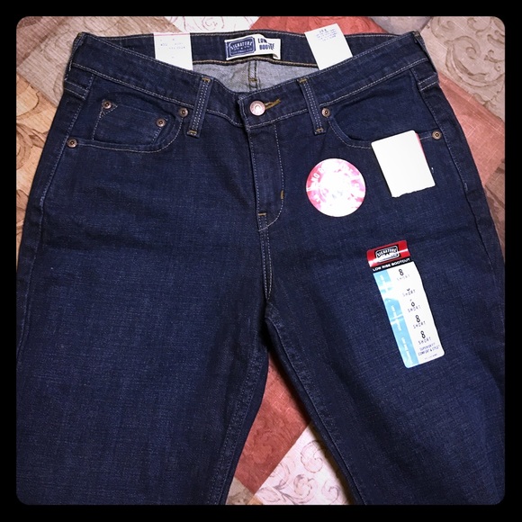 Levis misses jeans size 8 short