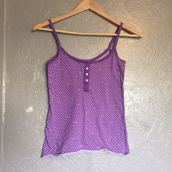 🌻🌷Polka dot spaghetti strap tank top