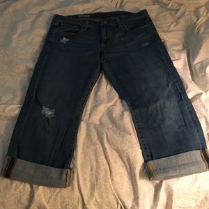 AG denim crop