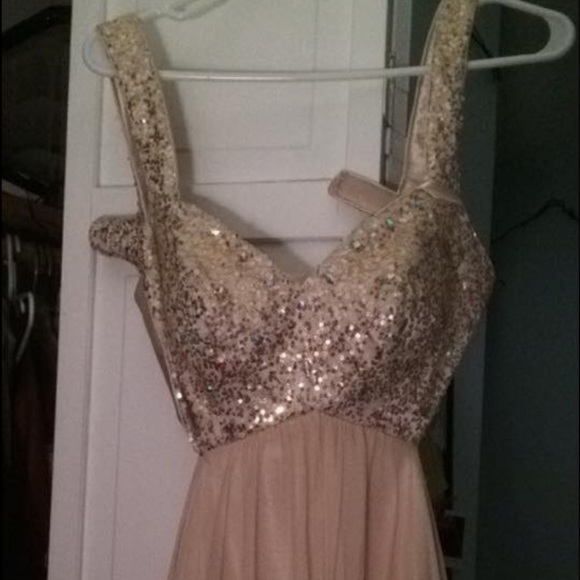 Faviana prom dress