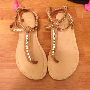 Brand new never worn studded gladiator sandals