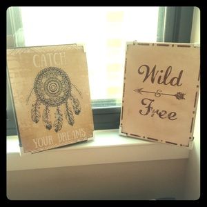 Cute boho wall decor brand new