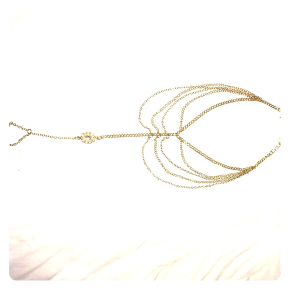 Boho Toe Ring Anklet