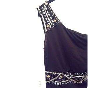 Dresses - ❌SOLD❌Beaded One-Shoulder Bodycon Dress Dresses - ❌SOLD❌Beaded One-Shoulder Bodycon Dress