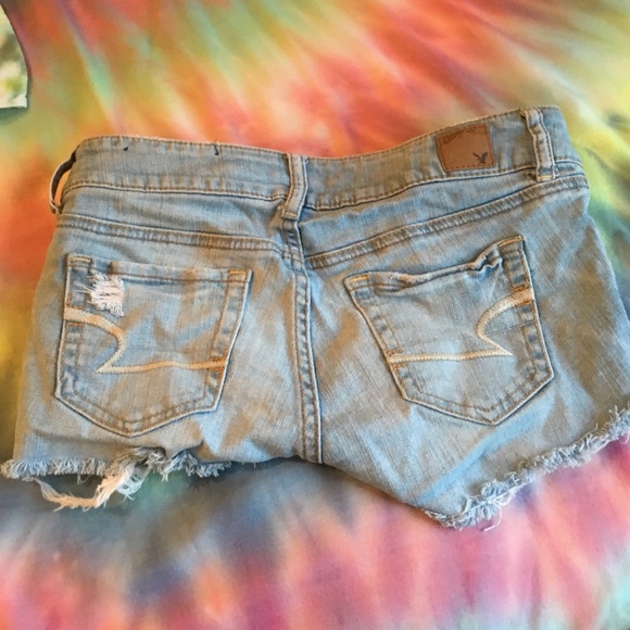 Denim cutoffs - Picture 2 of 3