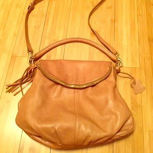 Cynthia rowley genuine leather tote