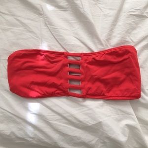 red San Lorenzo bikini top