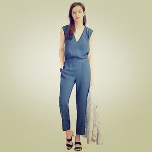 JCrew Blue Jumpsuit