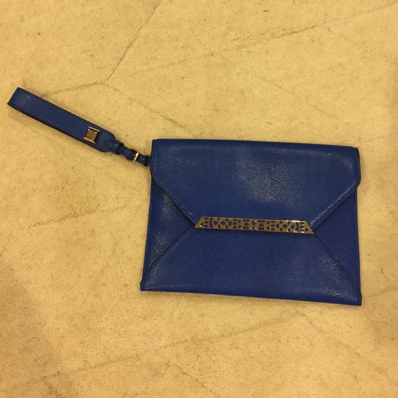 Blue Stella & Dot Clutch