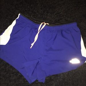 SMALL North Face running shorts