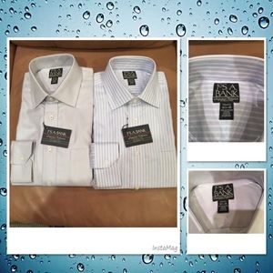 Men's JosABanks tailored fit shirts