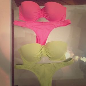 Victoria's Secret Bandeau + Itsy Bikini