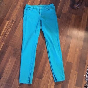 Size 8 Michael Kors Turquoise jeans