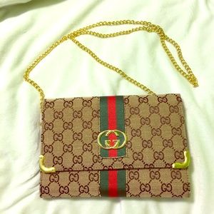 Beautiful clutch/ shoulder purse