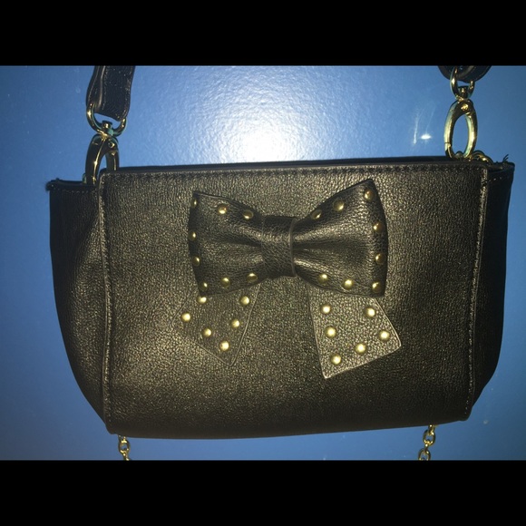 Betsey Johnson black purse