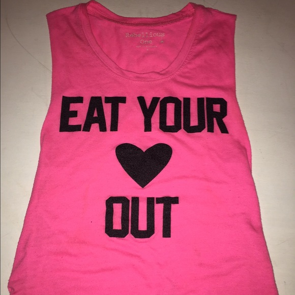 Eat your heart out tank top