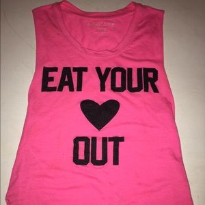 Eat your heart out tank top