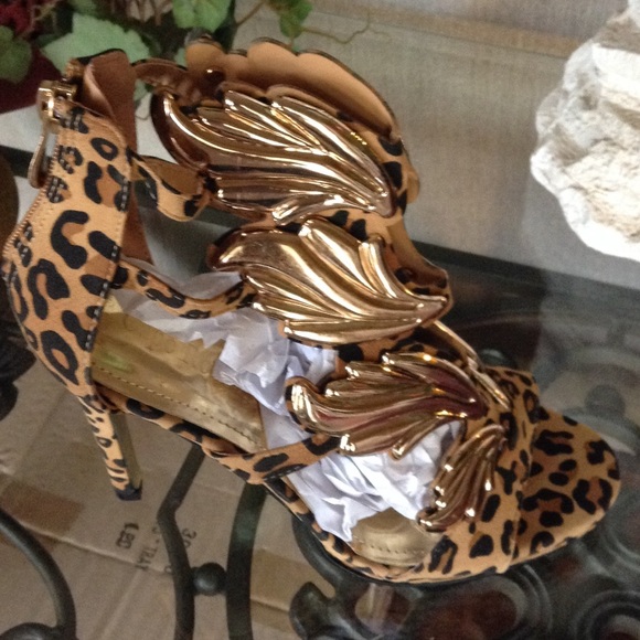 RUN SMALL-LEOPARD HEELS - Picture 3 of 4