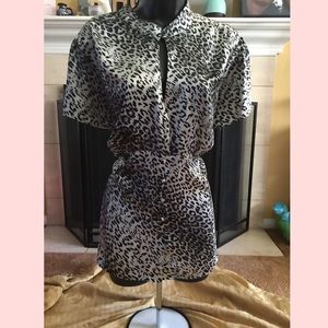 Gorgeous Lane Bryant Leopard blouse