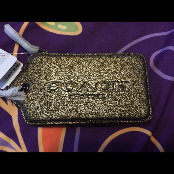 Authentic Coach wristlet. NWT