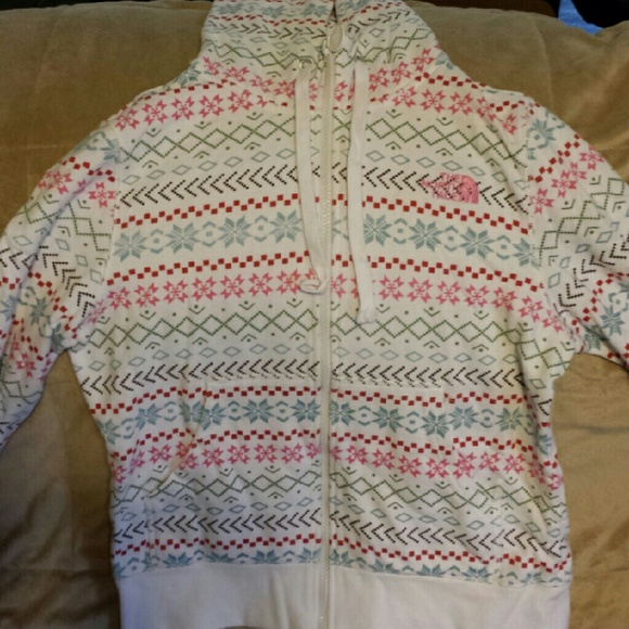 SOLD! The North Face zip up hoodie