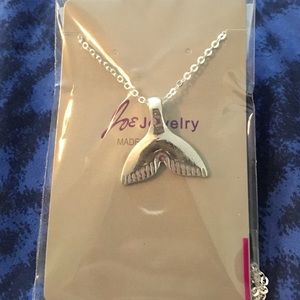 Whale tail necklace