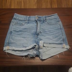Hollister high-waisted shorts