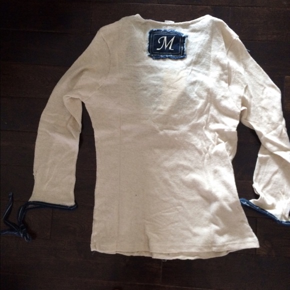 LAST ONE❗️❗️Comfy Chic Denim Boho Sweater 🌿✌️ - Picture 2 of 3