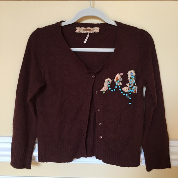 Free People Cardigan Sweater Size M