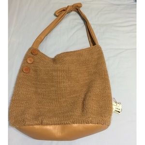 Aldo Knit Brown Purse