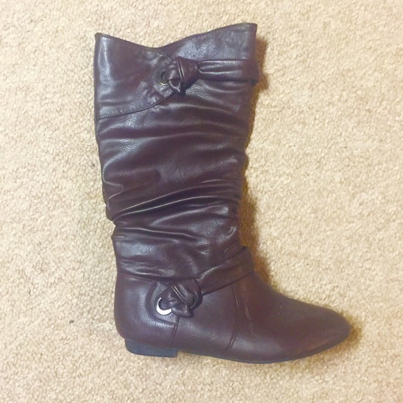 Brown boots