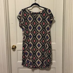 Aztec print tunic dress!